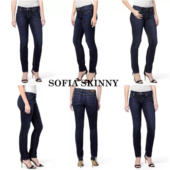 Lucky Brand Sophia Skinny Ankle soft dark wash mid rise Size 10 / 30 - Picture 2 of 13